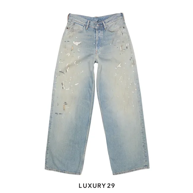 Acne Studios Loose fit jeans - 1981 light blue
