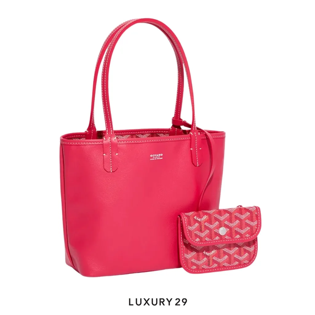Goyard Anjou Mini Bag Fuschia(Mini, Red)