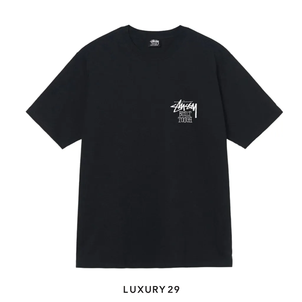Stussy Built Tough Tee Black(L, Black)