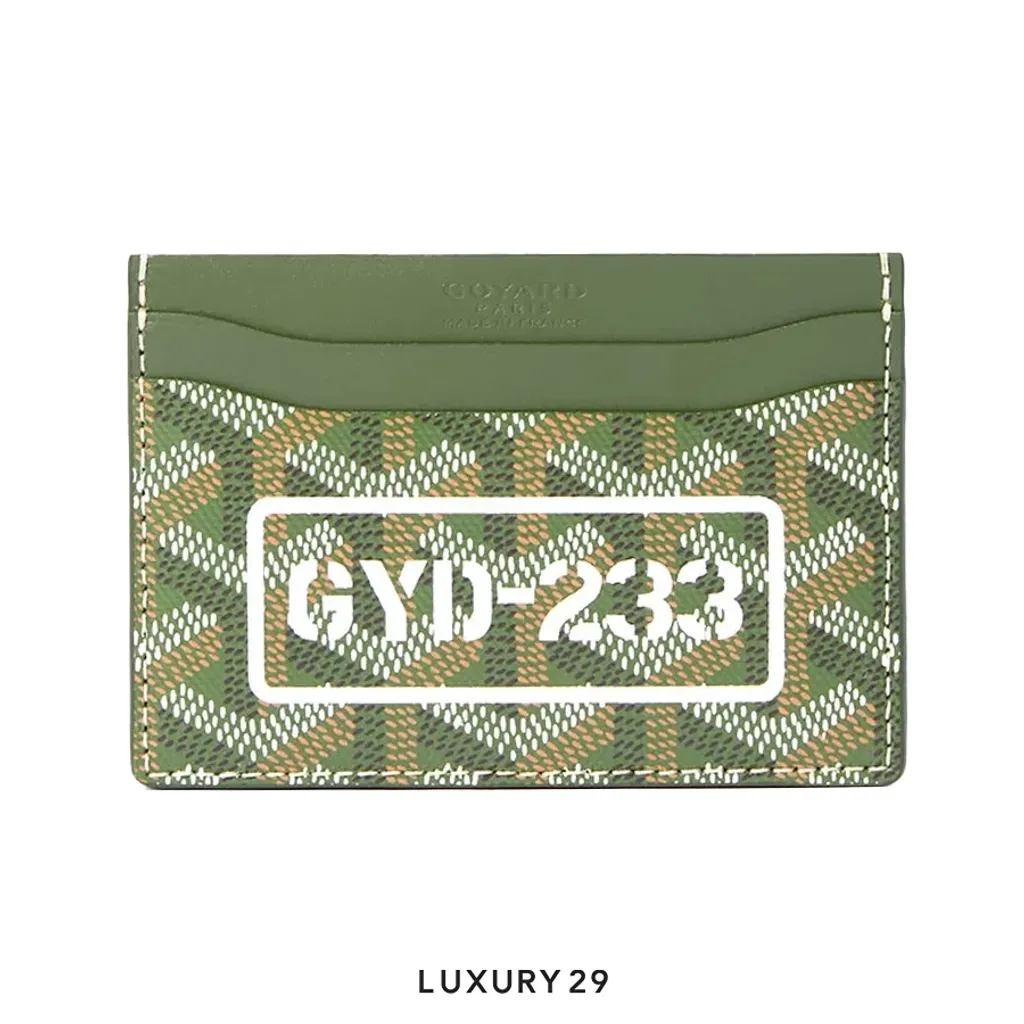 Goyard Saint-Sulpice Card Wallet Khaki - GYD233(Small, Green)
