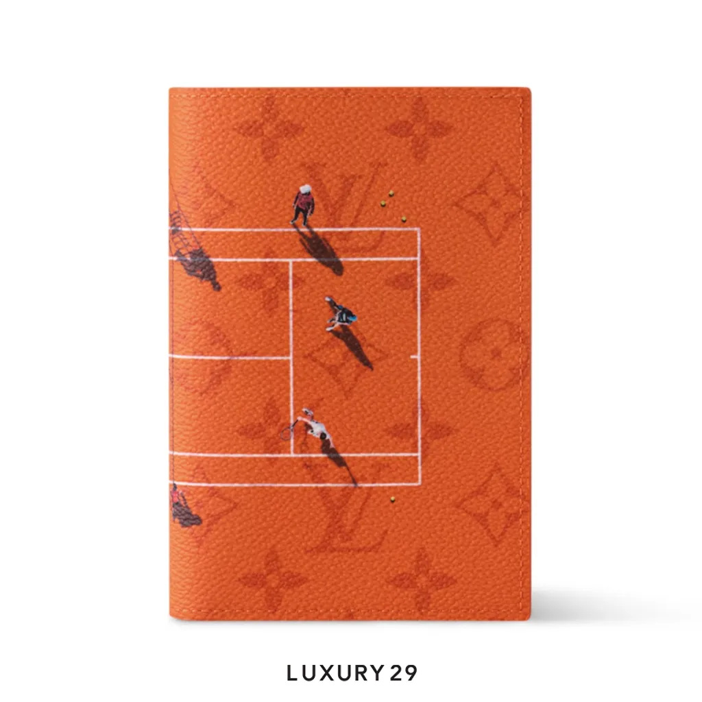 Louis Vuitton LV Passport cover Colored Monogram Canvas Orange(Small, Orange)