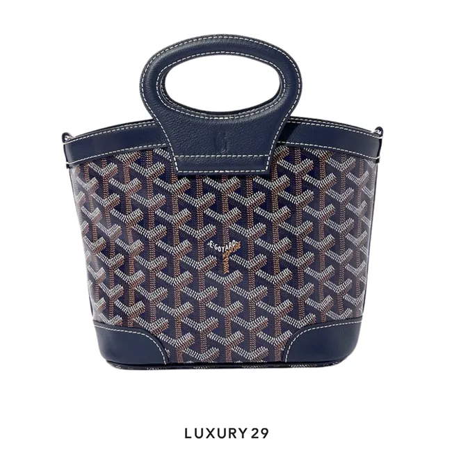 Goyard Beluga Bag Mini Navy Blue