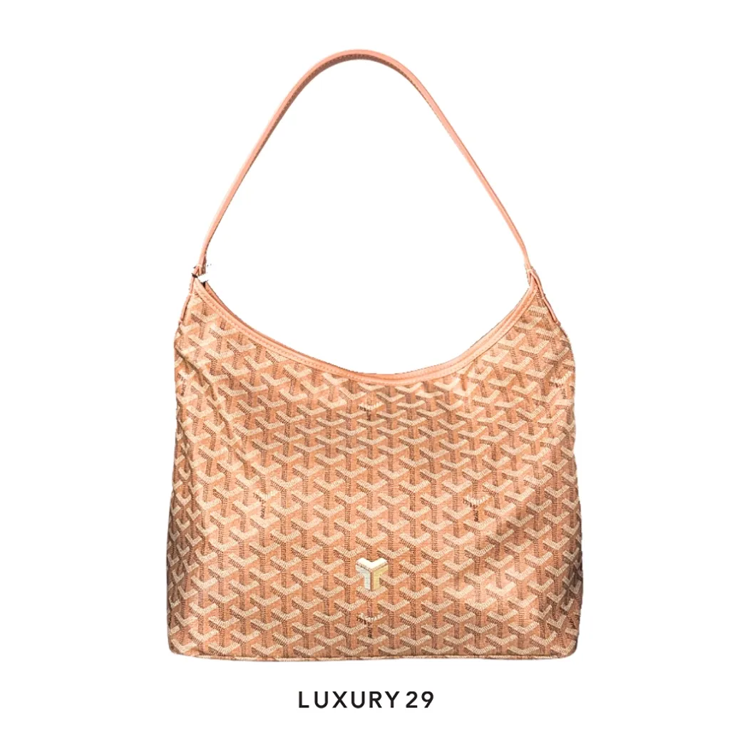 Goyard Boheme Hobo Bag 2024 Pearly Coral(Small, Orange)