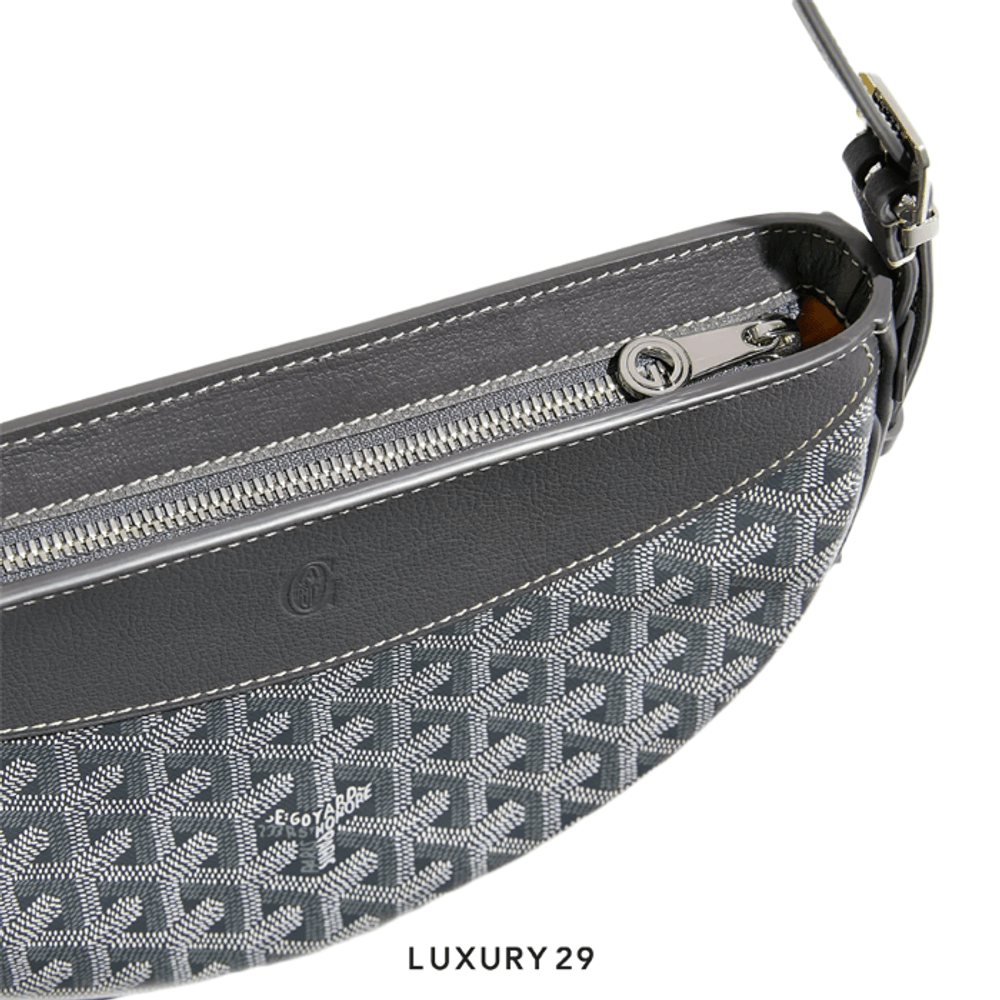 Goyard Hirondelle Bag Grey(Small, Grey)