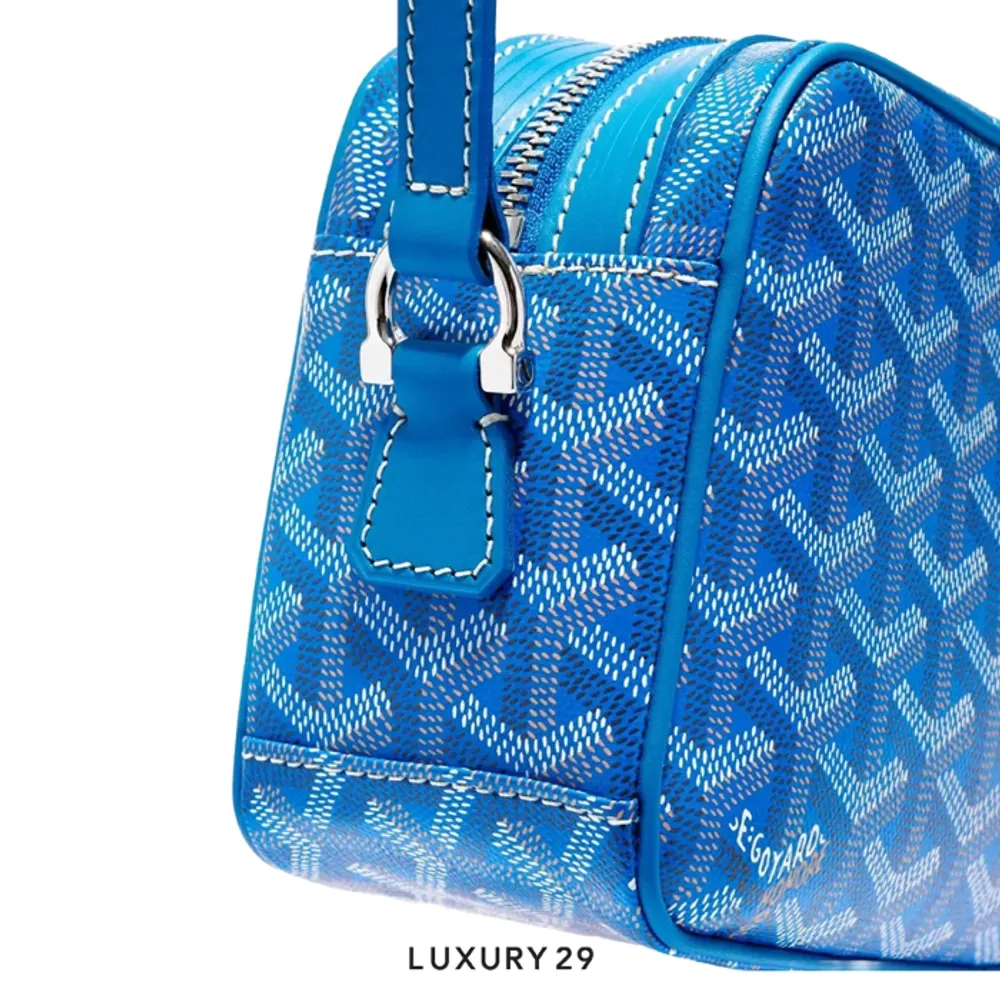 Goyard Cap-Vert PM Bag Sky Blue(Small, Blue)