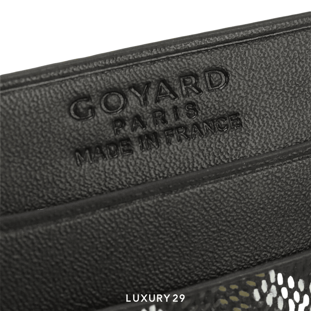 Goyard Saint-Sulpice Card Wallet Black(Small, Black)