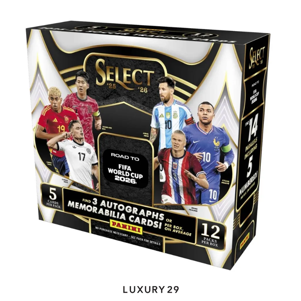 Panini 2025-26 Select Road to FIFA World Cup Soccer Hobby Box(Small, Multicolour)