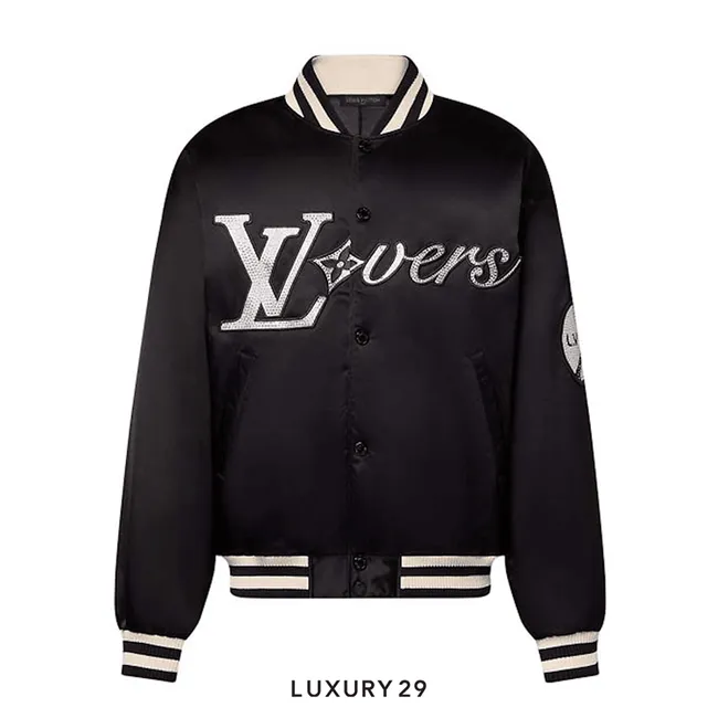 Louis Vuitton LV Embroidered Nylon Baseball Blouson