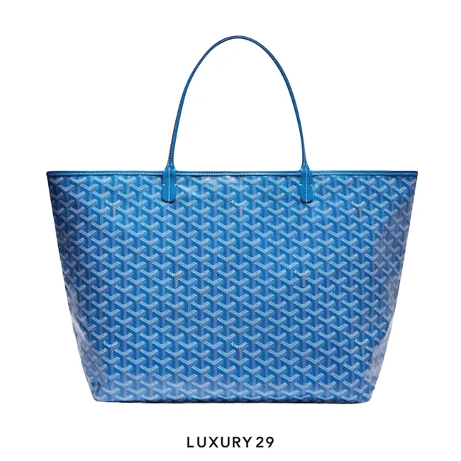 Goyard Saint Louis GM Bag Sky Blue