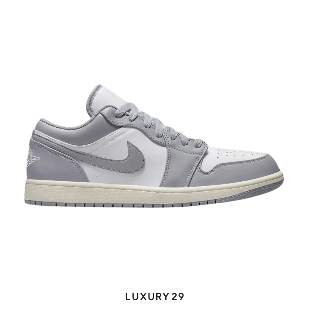 Nike Air Jordan 1 Low Vintage Grey (GS)(M)(35.5, Grey)