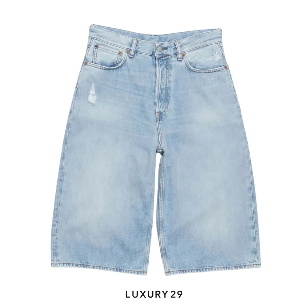 Acne Studios Denim shorts - Loose fit Mid Blue(52, Blue)