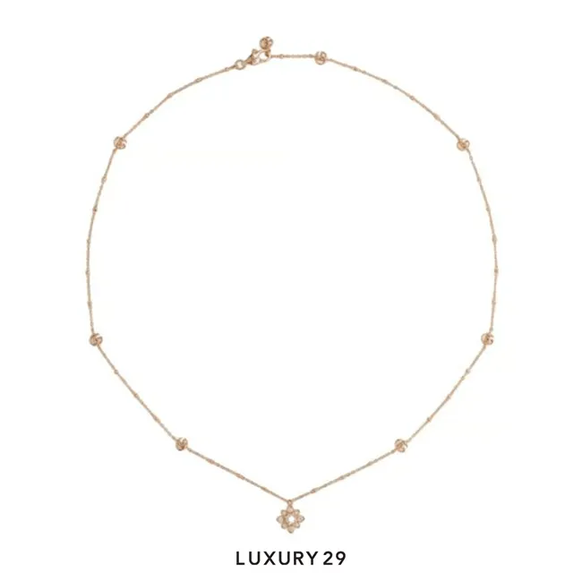Gucci Flora 18k diamond necklace