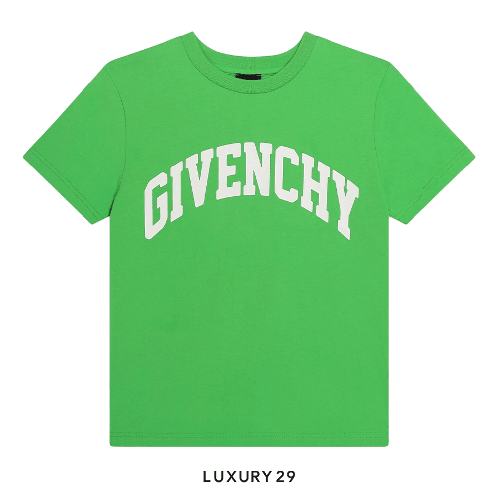Kid GIVENCHY T-Shirt Kids Flash Green(12A, Green)