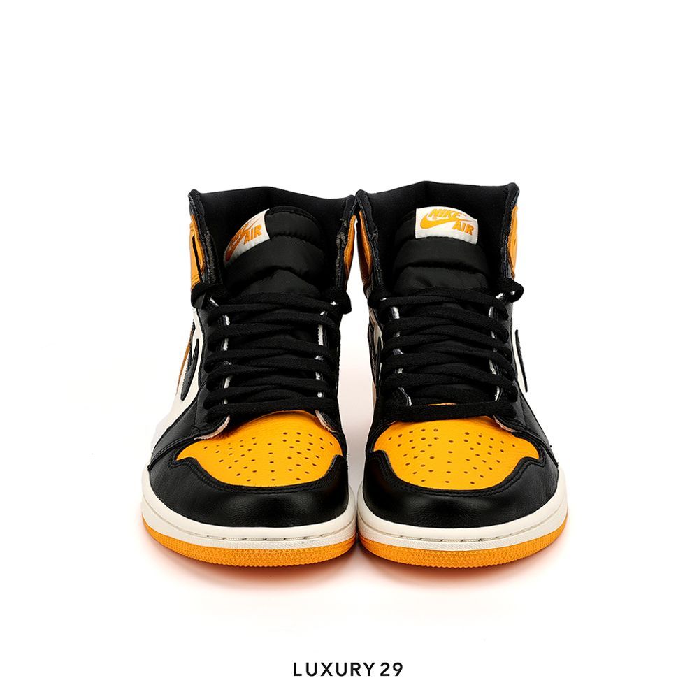 Nike Jordan 1 Retro High OG Taxi(40, Yellow)