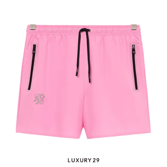 On x Loewe Shorts in technical shell Pink