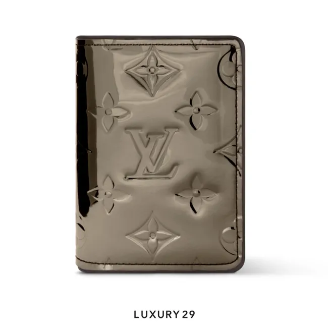 Louis Vuitton LV Pocket Organiser Gunmetal Grey