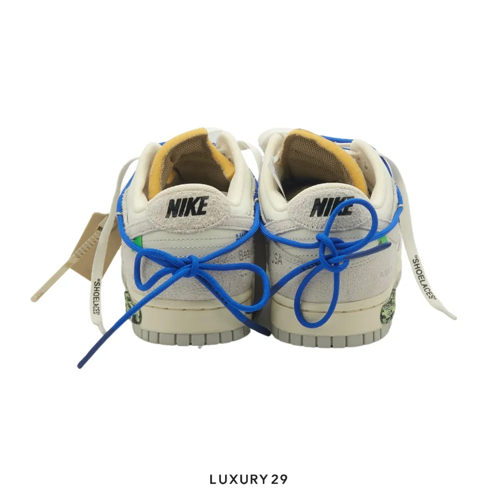Nike Dunk Low Off-White Lot 32(M)(35.5, Grey)