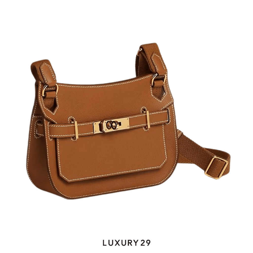 Hermes Jypsiere Mini Bag(Mini, Brown)