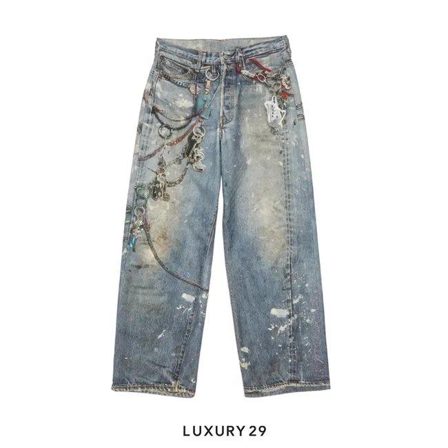 Acne Studios Loose fit jeans - 1981 Mid Blue