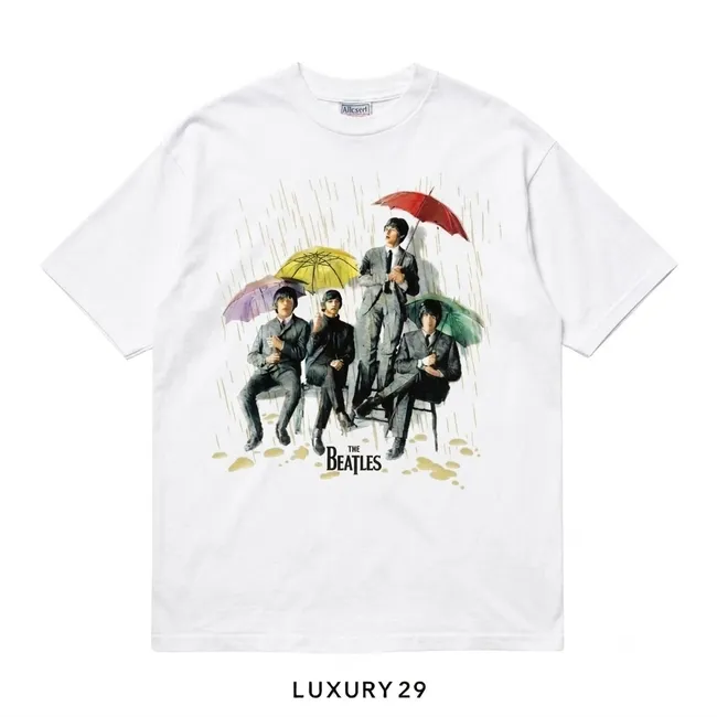 Not Applicable Vintage The Beatles Band T-shirt White