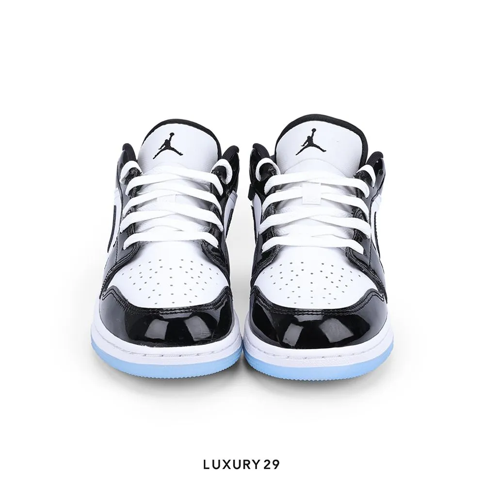 Nike Jordan 1 Low SE Concord (GS)(W)(37.5, Black)
