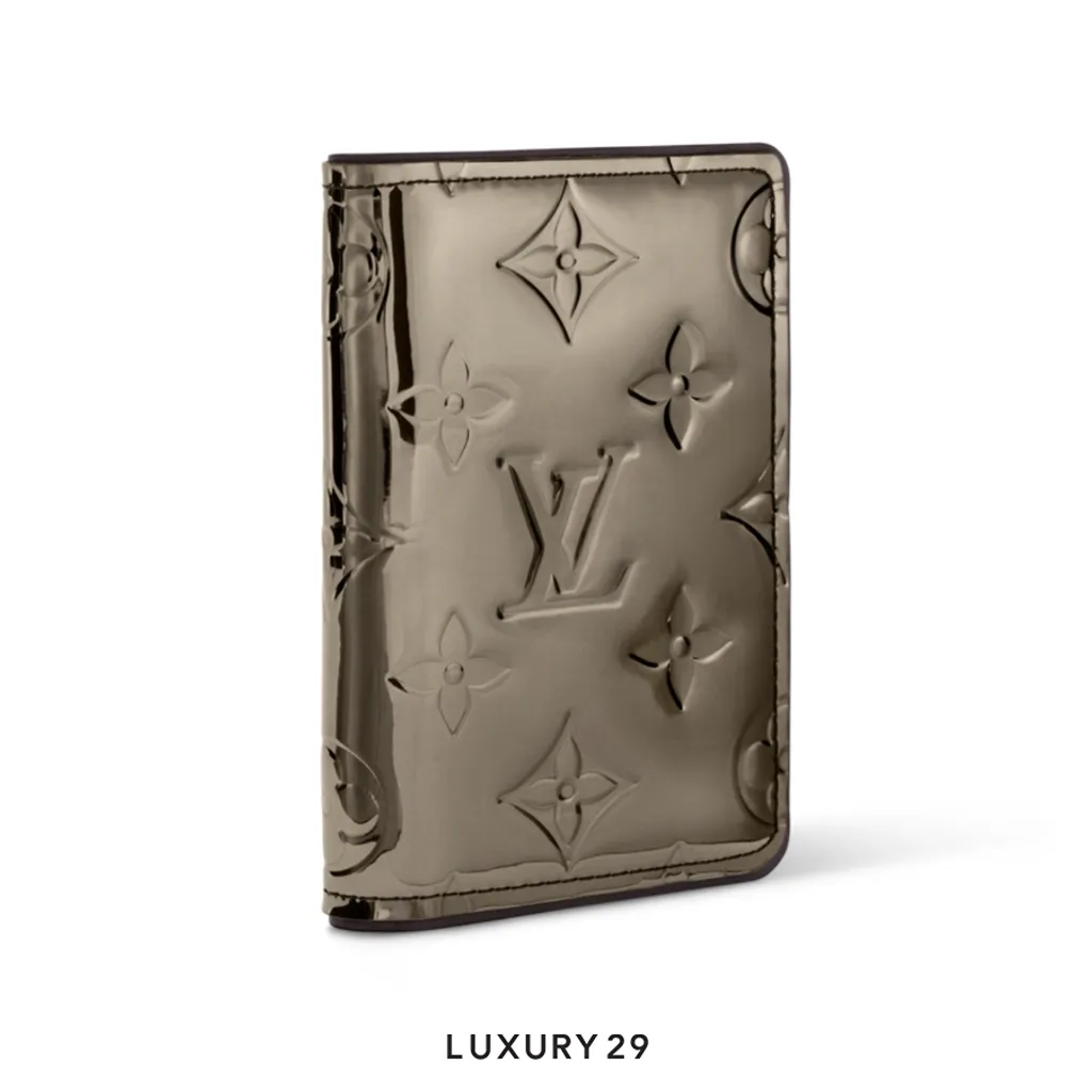 Louis Vuitton LV Pocket Organiser Gunmetal Grey(Small, Grey)