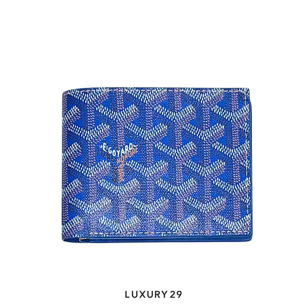 Goyard Victoire Wallet Sky Blue(Small, Blue)