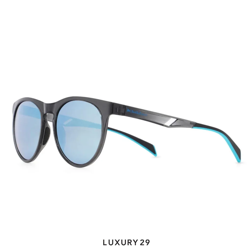 Red Bull Spect Sunglasses REDPS103-01P AERO Concept smoke with light blue mirror(Free Size, Blue)