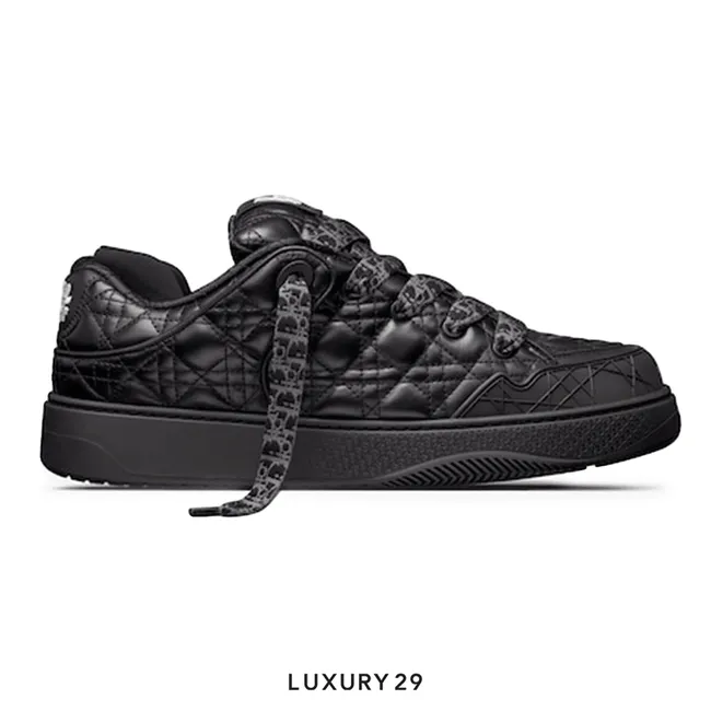 Dior B9S Skater ERL Black Quilted Cannage Calfskin