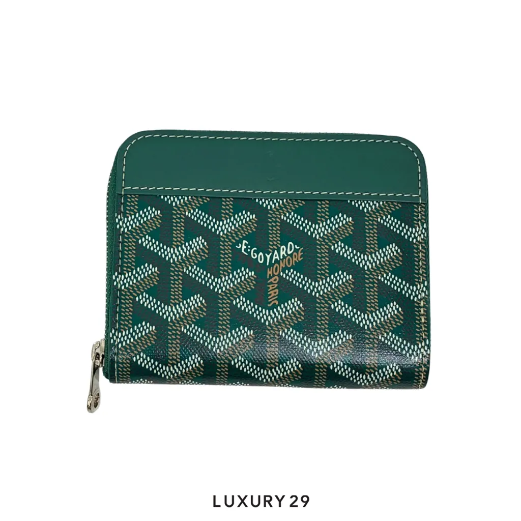 Goyard Matignon PM Wallet Green(Small, Green)