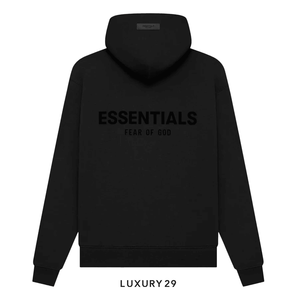 Essentials Fear Of God Hoodie Stretch Limo (FW22)(S, Black)