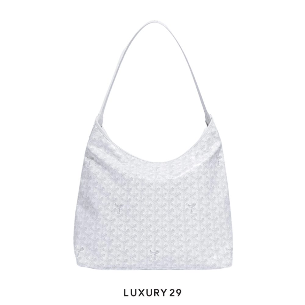 Goyard Boheme Hobo Bag White(Small, White)