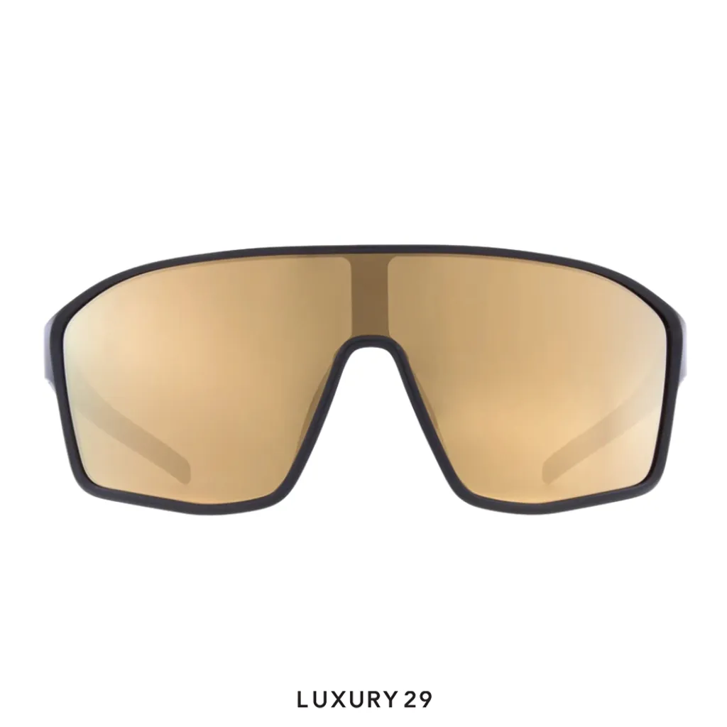 Red Bull Spect Sunglasses DAFT-007 black gold(Free Size, Gold)