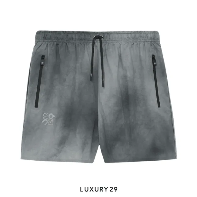 On x Loewe Shorts in technical shell Grey/Multicolour