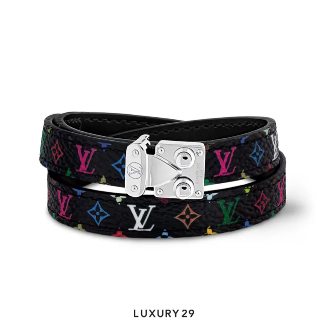 Louis Vuitton LV x TM LV Signature Bracelet Black