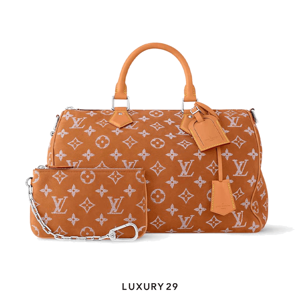 Louis Vuitton LV Speedy P9 Bandouliere 40(Maxi, Brown)