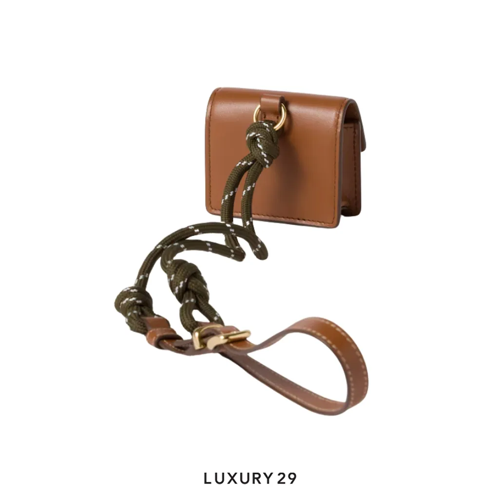Miu Miu Trick Pelle Cognac Bosco(Free Size, Brown)