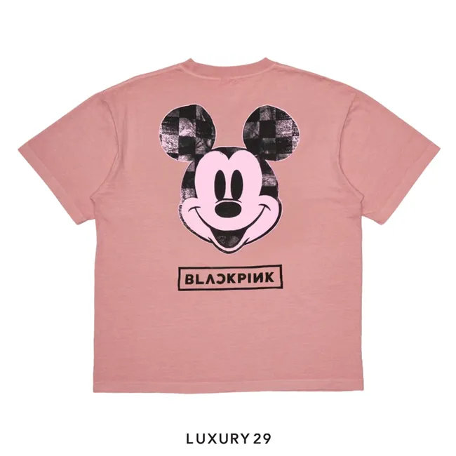 Complex Disney x BLACKPINK Mickey Tee - Washed Rose
