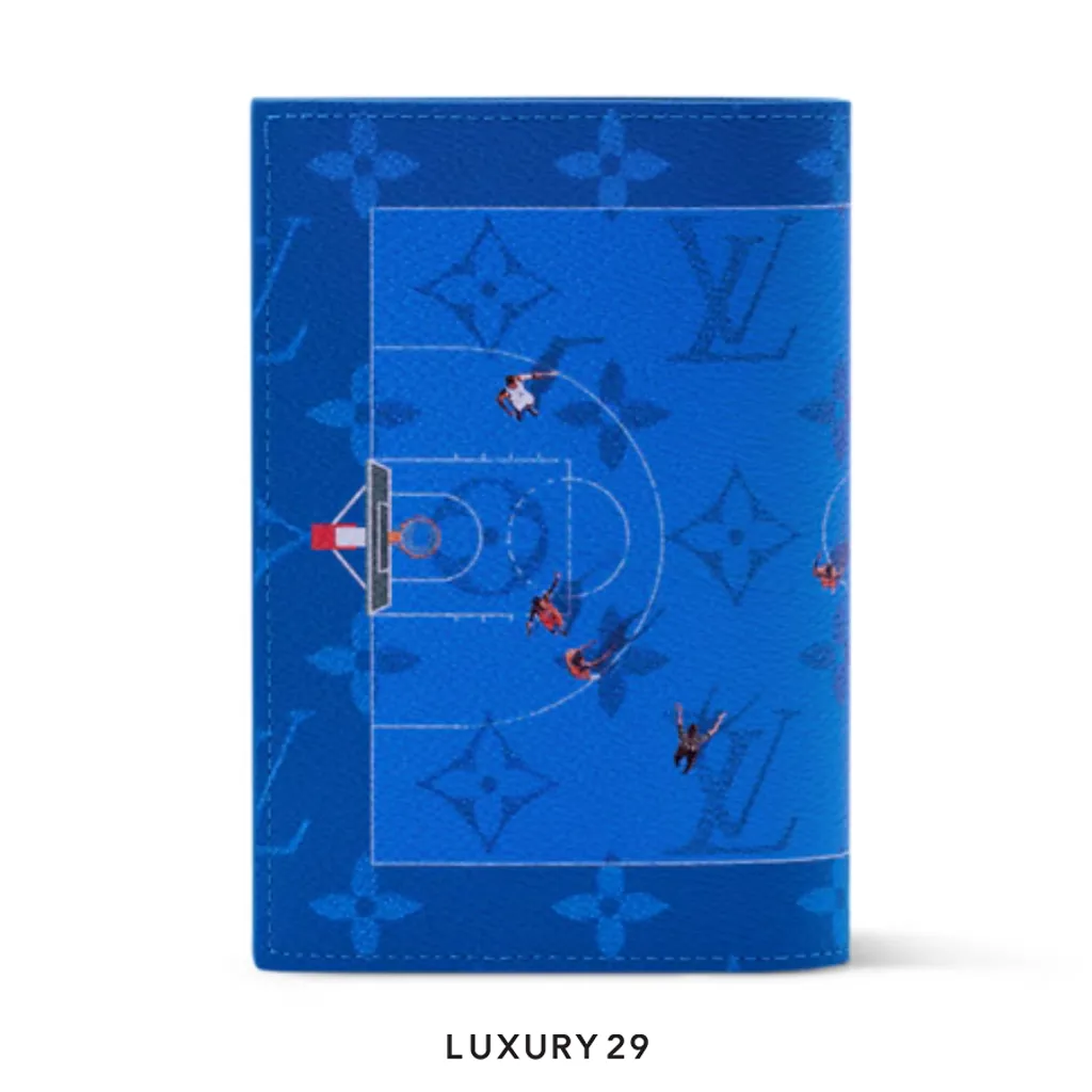 Louis Vuitton LV Passport Cover Exclusive Online Pre-launch Blue(Small, Blue)