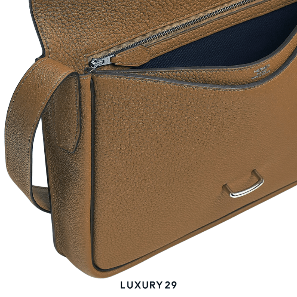 Hermes Steve Light Junior Messenger Bag