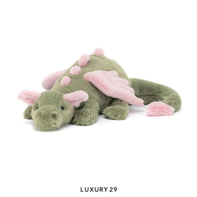 Jellycat Malachy Dragon Plush Doll