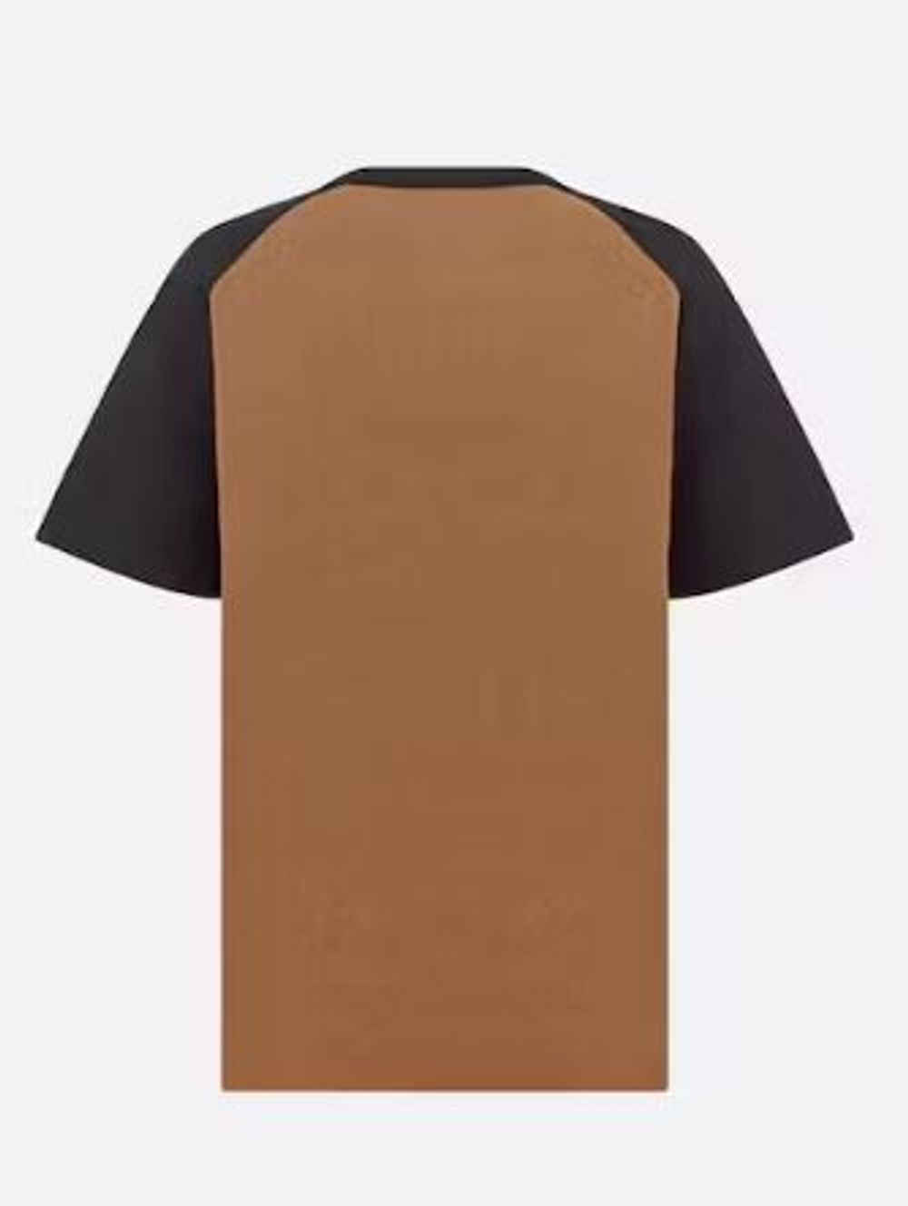 Dior T-Shirt Logo CD Monogram Air(M, Brown)