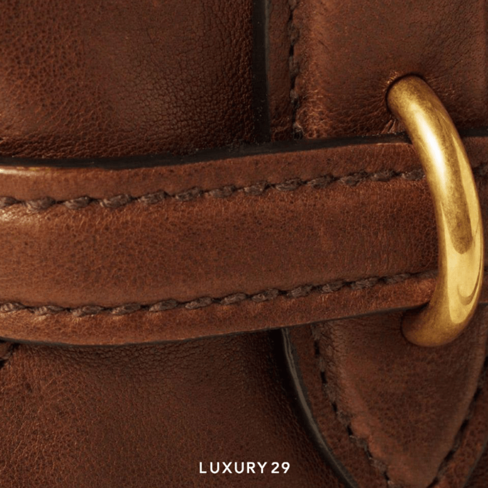 Miu Miu Aventure Nappa Leather Top-Handle Bag Oak