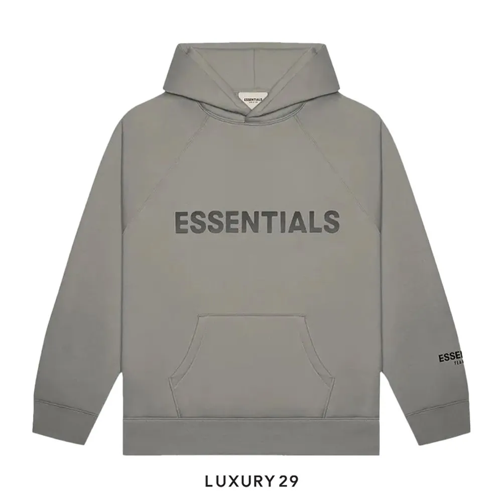 Essentials Fear of God Essentials Hoodie Cement (FW20)(XS, Grey)