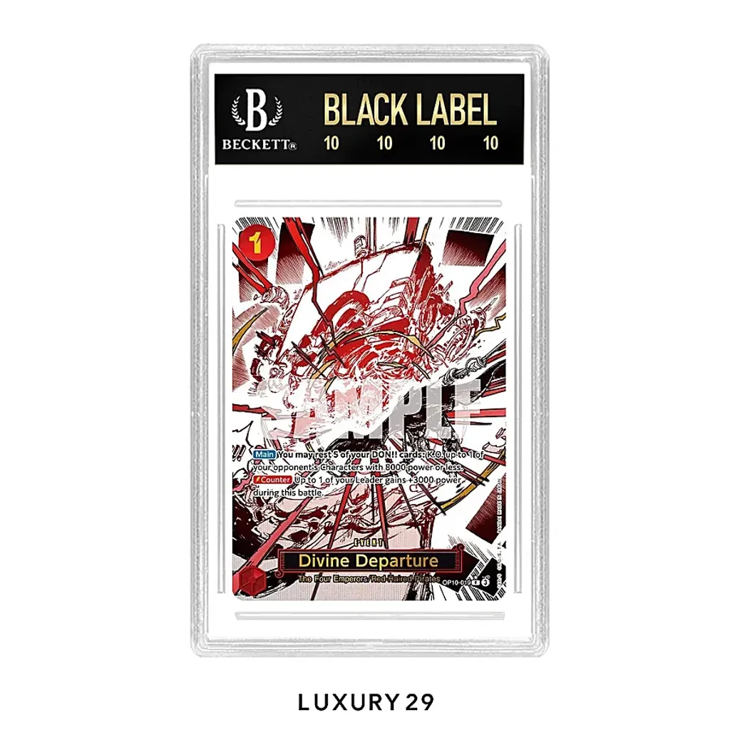 One Piece Royal Blood Divine Departure (Parallel) (BGS BLK10)(Small, Red)