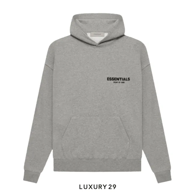 Essentials Fear Of God Hoodie Dark Oatmeal  (SS22)