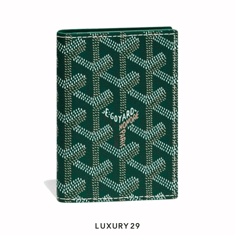 Goyard Saint-Marc Card Wallet Green(Small, Green)