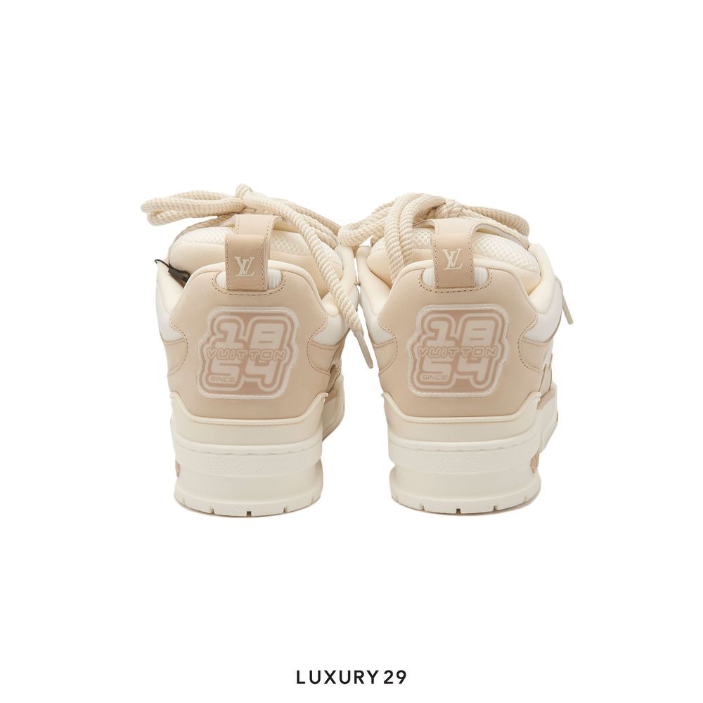 LV Skate Sneaker Beige(M)(40.5, Neutrals)