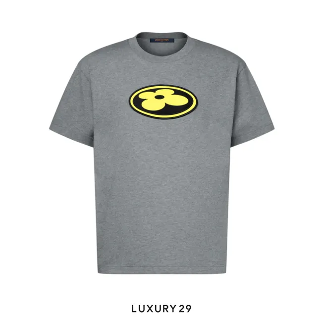 LOUIS VUITTON LV Graphic patch t-shirt