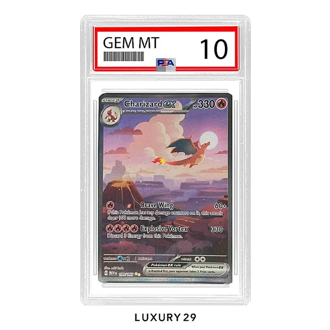 Pokemon TGC 2023 Charizard Ex Spacial Illustration Rare #199  (EN) (PSA10)